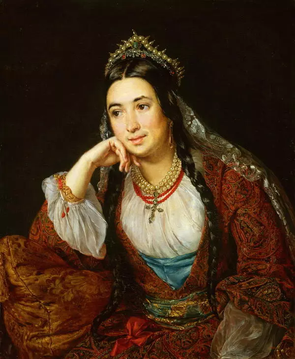 Портрет писательницы В.И. Лизогуб