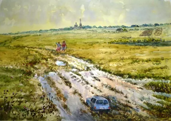 Дорога в Тарапатино