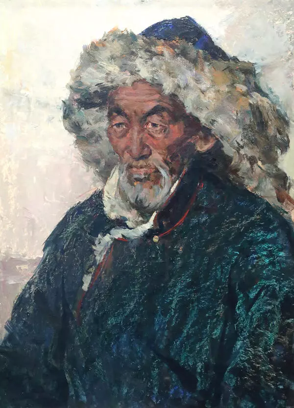 Portrait of an Elderly Chaban Shepperd