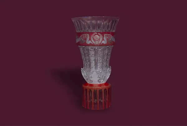 Декоративная ваза «60 лет СССР»