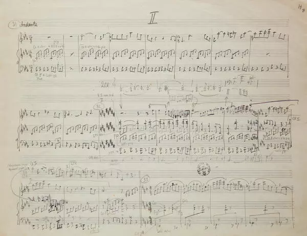 Violin Concerto No. 2 (an autograph)