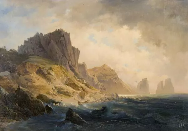 The painting "Sea View"