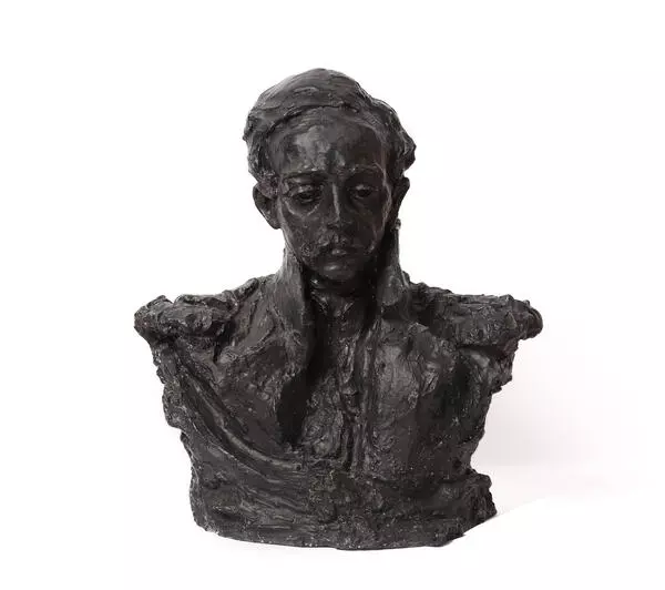 Portrait sculpture of Mikhail Lermontov