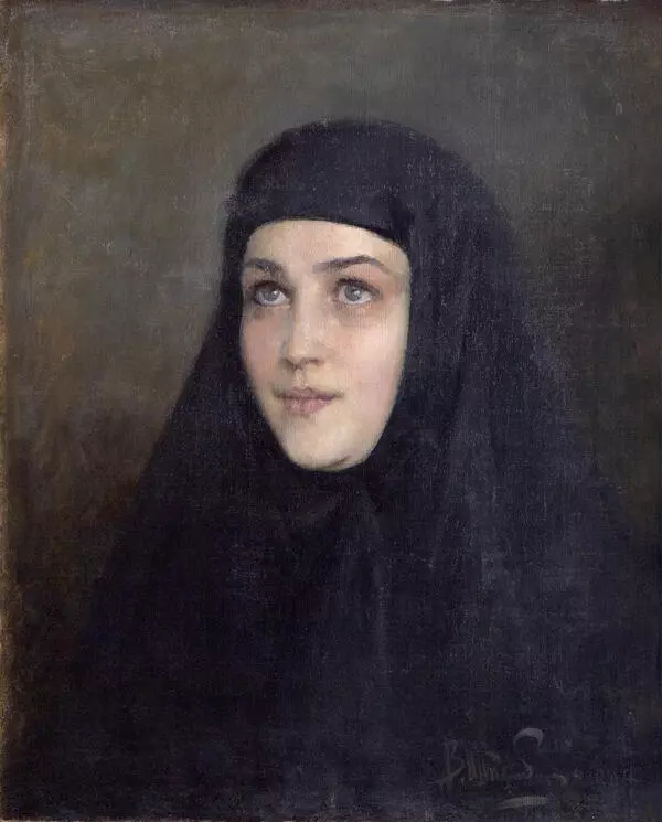 Портрет молодой монахини
