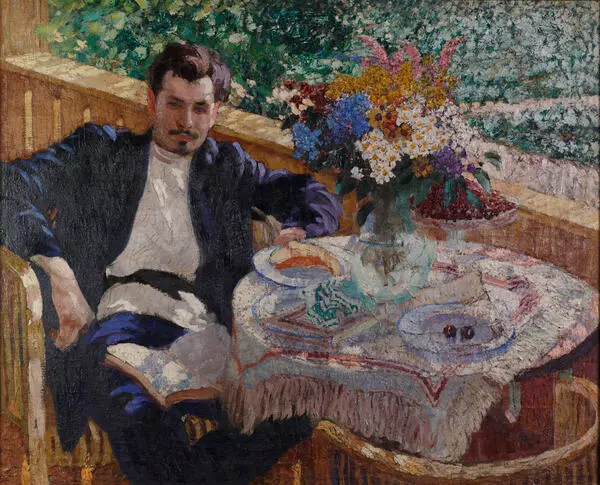 Portrait of the Art Critic Viktor Lobanov