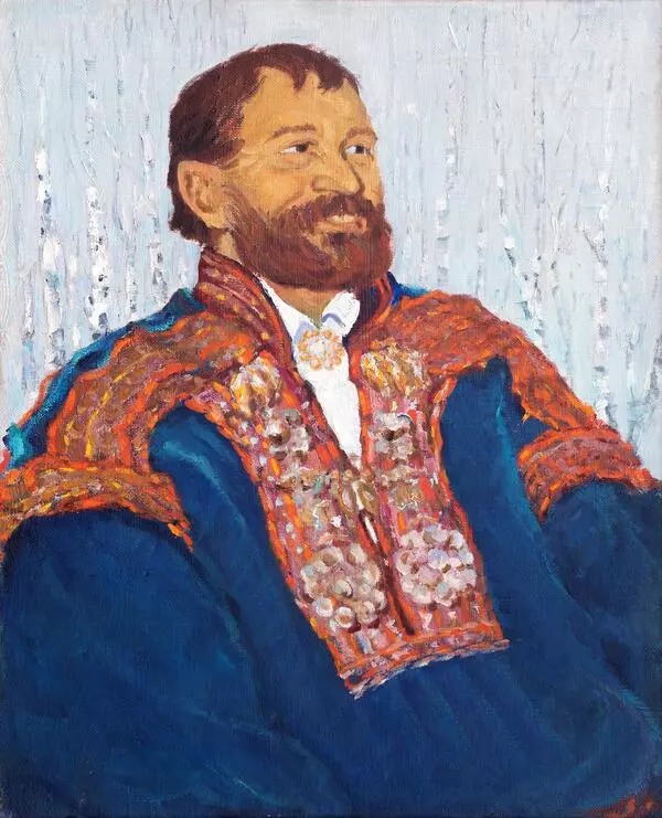 Portrait of Finnish Artist Reidar Särestöniemi