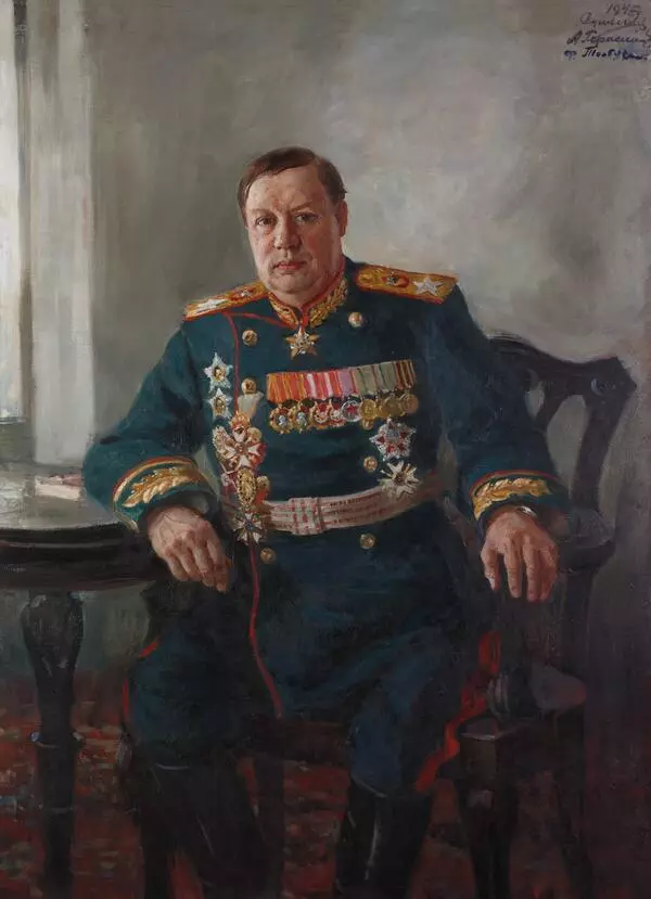 Портрет Маршала Советского Союза Толбухина Ф.И.