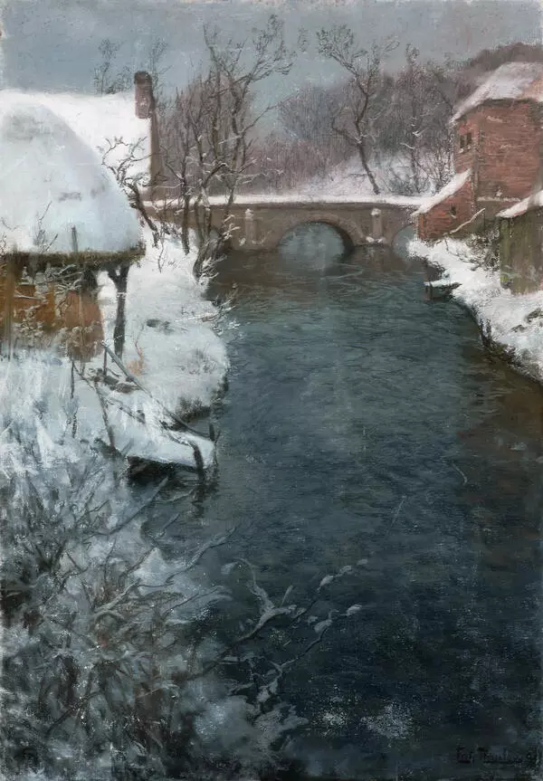 Winter river