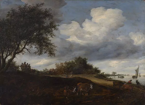 Landscape with Figures and a Herd