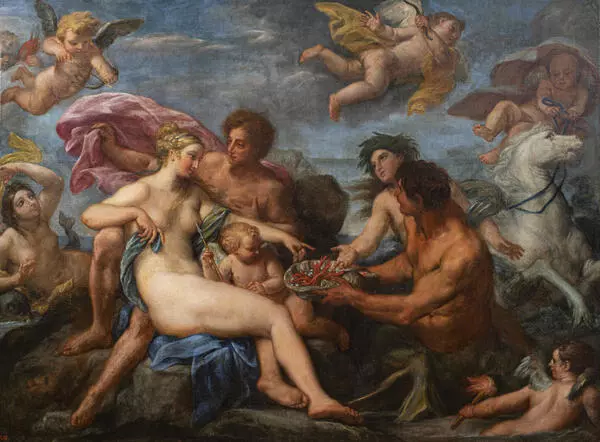 Mythological scene (Acis and Galatea)