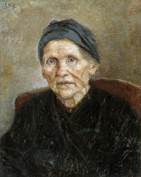 Портрет П.Ф. Суриковой, матери художника