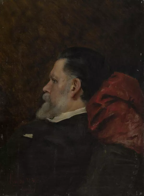 Portrait of Ivan Nikolaevich Kramskoy