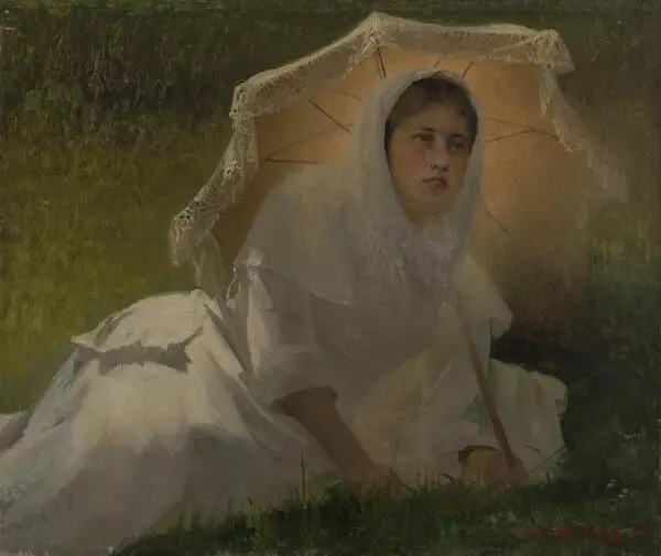 Girl with an Umbrella