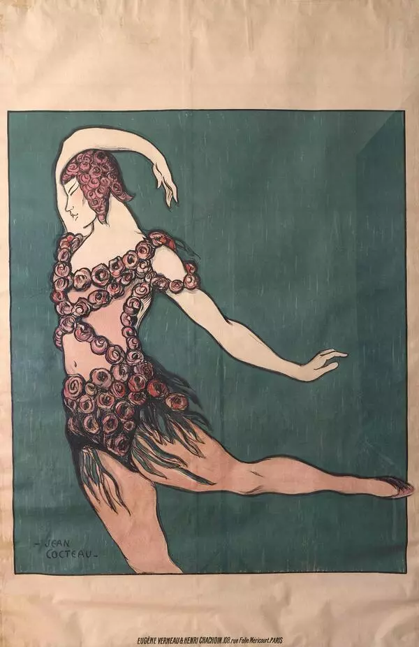 Poster depicting Vaslav Nijinsky