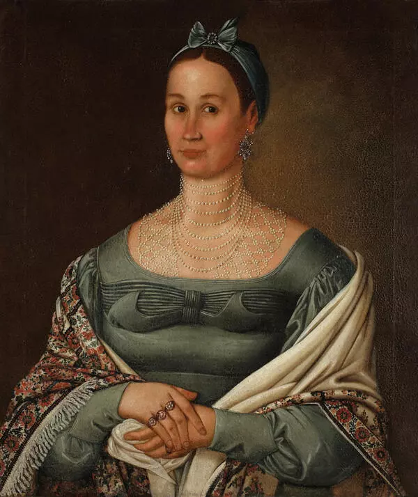 Portrait of Praskovya Mikhailovna Shaposhnikova