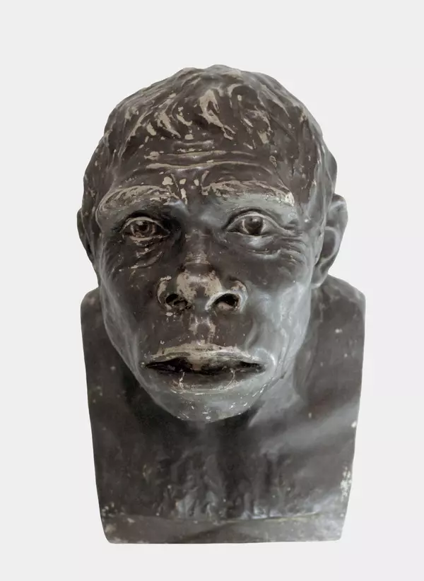 Реконструкция облика мальчика-неандертальца