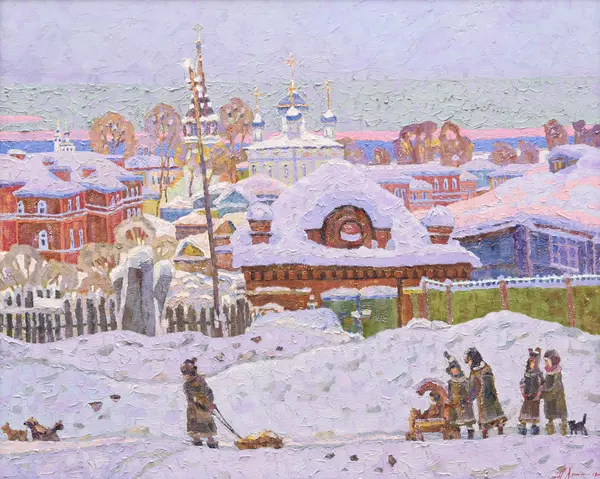 Январь. Гороховецкий вечер