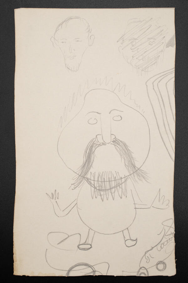 Caricature portrait of Alexander Rubets