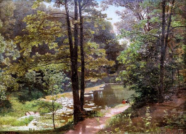 Summer Landscape (View of Monastyrsky Ravine)