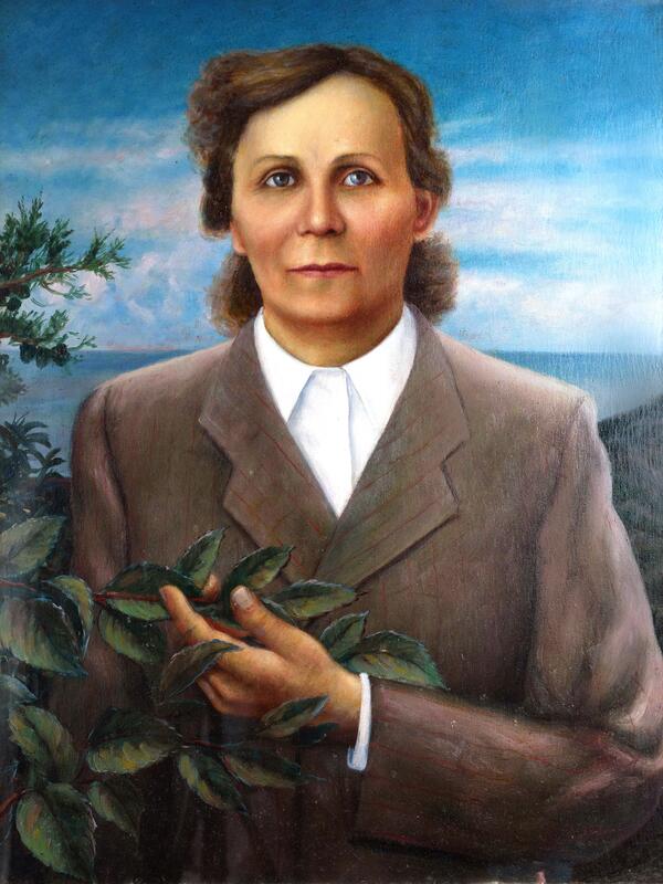 Portrait of Khristina Sergeyeva-Tsenskaya