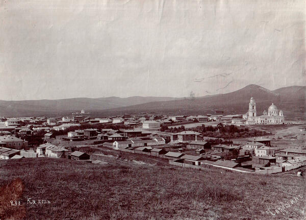 Photo of the Kyakhta trading settlement