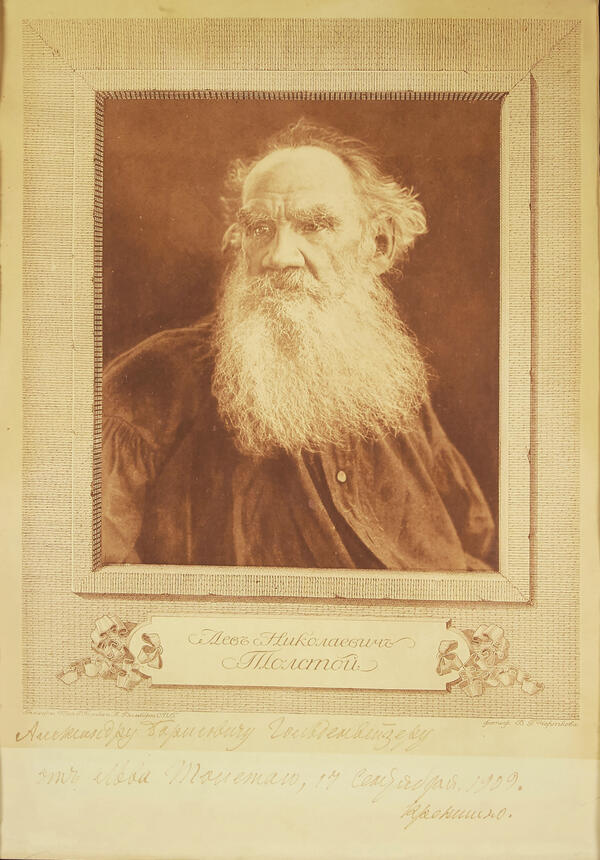 Portrait of Leo Tolstoy