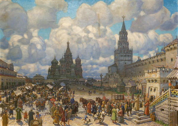 Red Square in the 17th Century