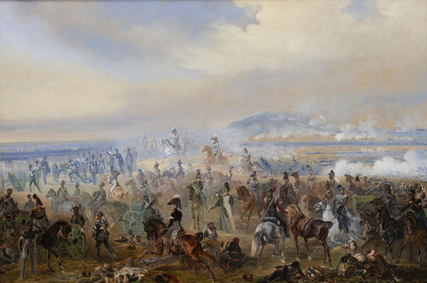 Бой под Лейпцигом в 1813 году