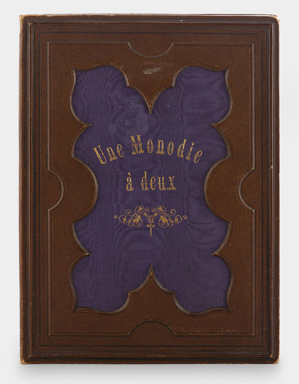 Friedrich Nietzsche. Monodie à deux. Handwritten