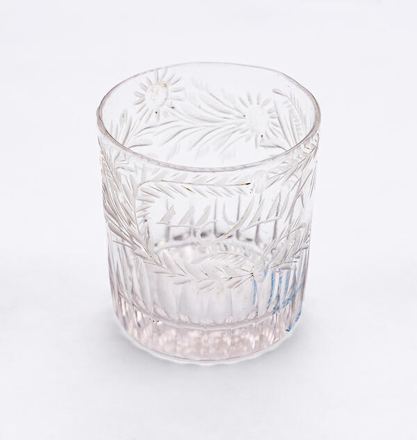 Small glass that belonged to Alexander Herzen