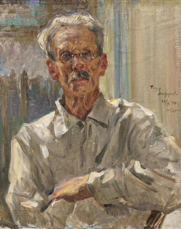 Portrait-Study of the Artist Konstantin Mazin