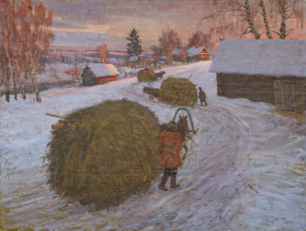 Study “Winter Evening”