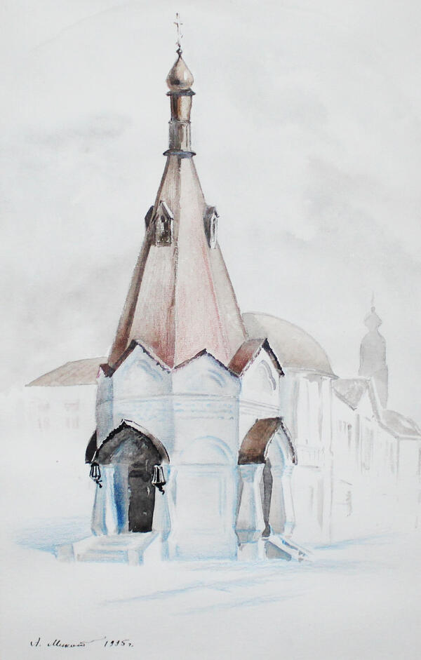 Часовня на улице Московской