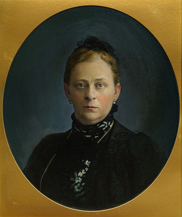 Portrait of Ye.G. Olovyanishnikova