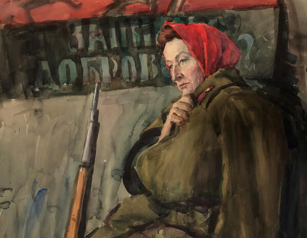 В часы затишья