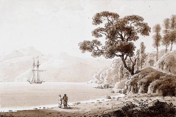 View of Lake Baikal