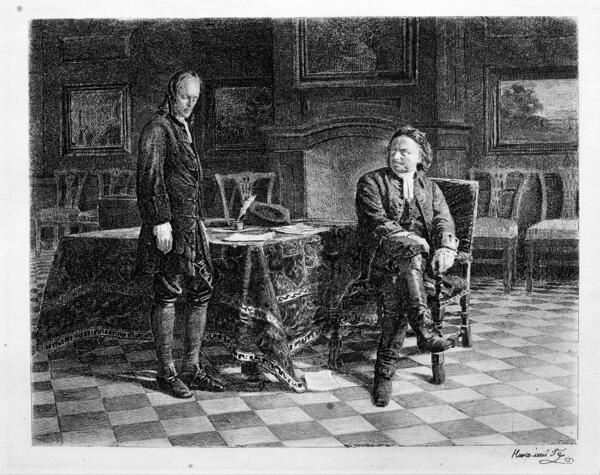 Peter I Interrogating the Tsarevich Alexei
