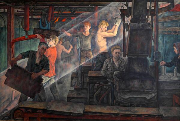 In a Workshop of the Likhachyov Automobile Plant