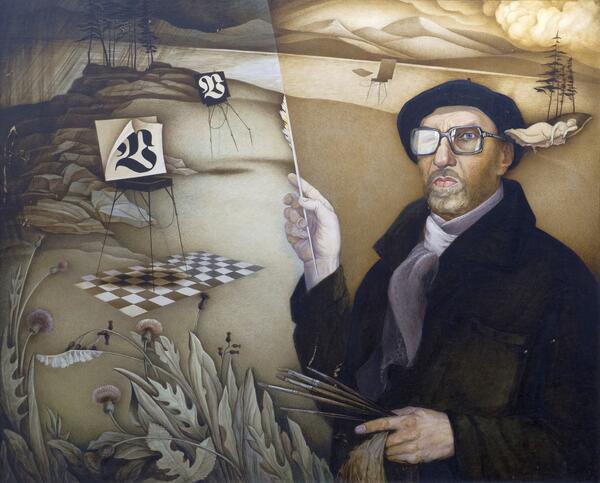Portrait of Vitaly Volovich, a Friend