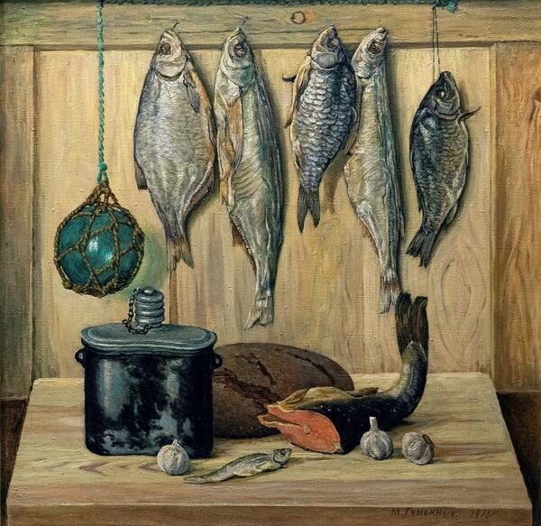 Still Life with a Flask