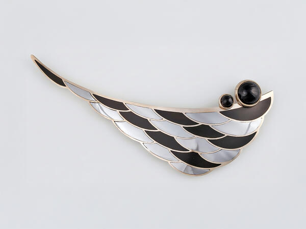 Brooch from the “Melancholia” set