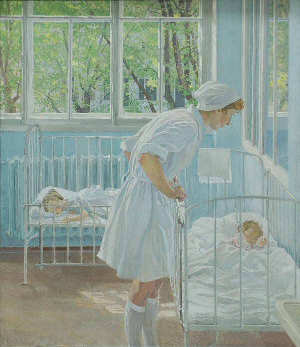 Утро. Медсестра Соломахина
