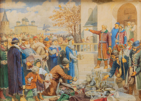 Воззвание Козьмы Минина к нижегородцам 1611 г.