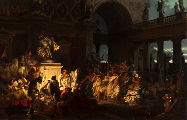 Римская оргия блестящих времен цезаризма