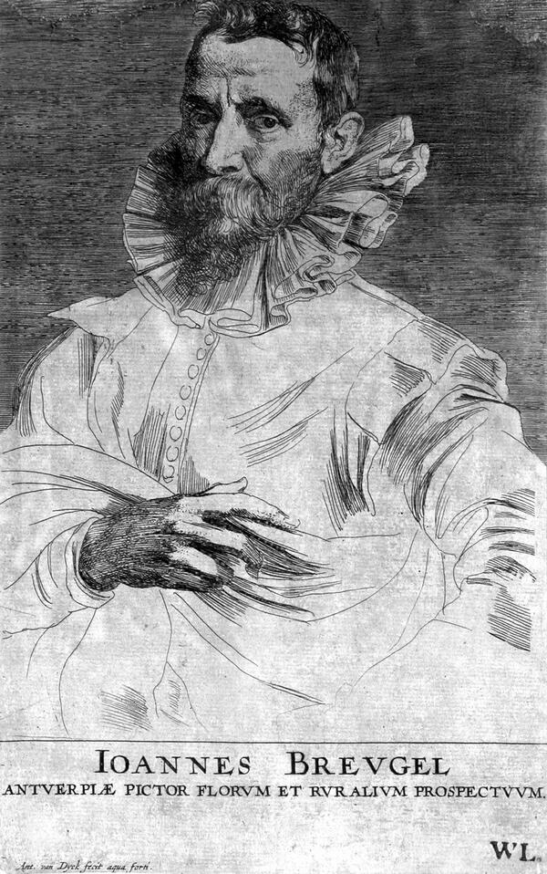 Портрет живописца Иоанна Брейгеля