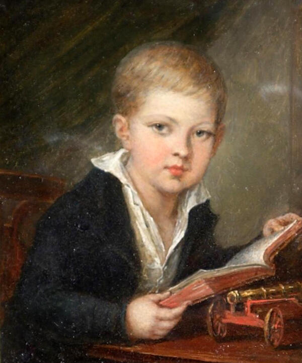 Портрет Михаила Андреевича Оболенского ребенком