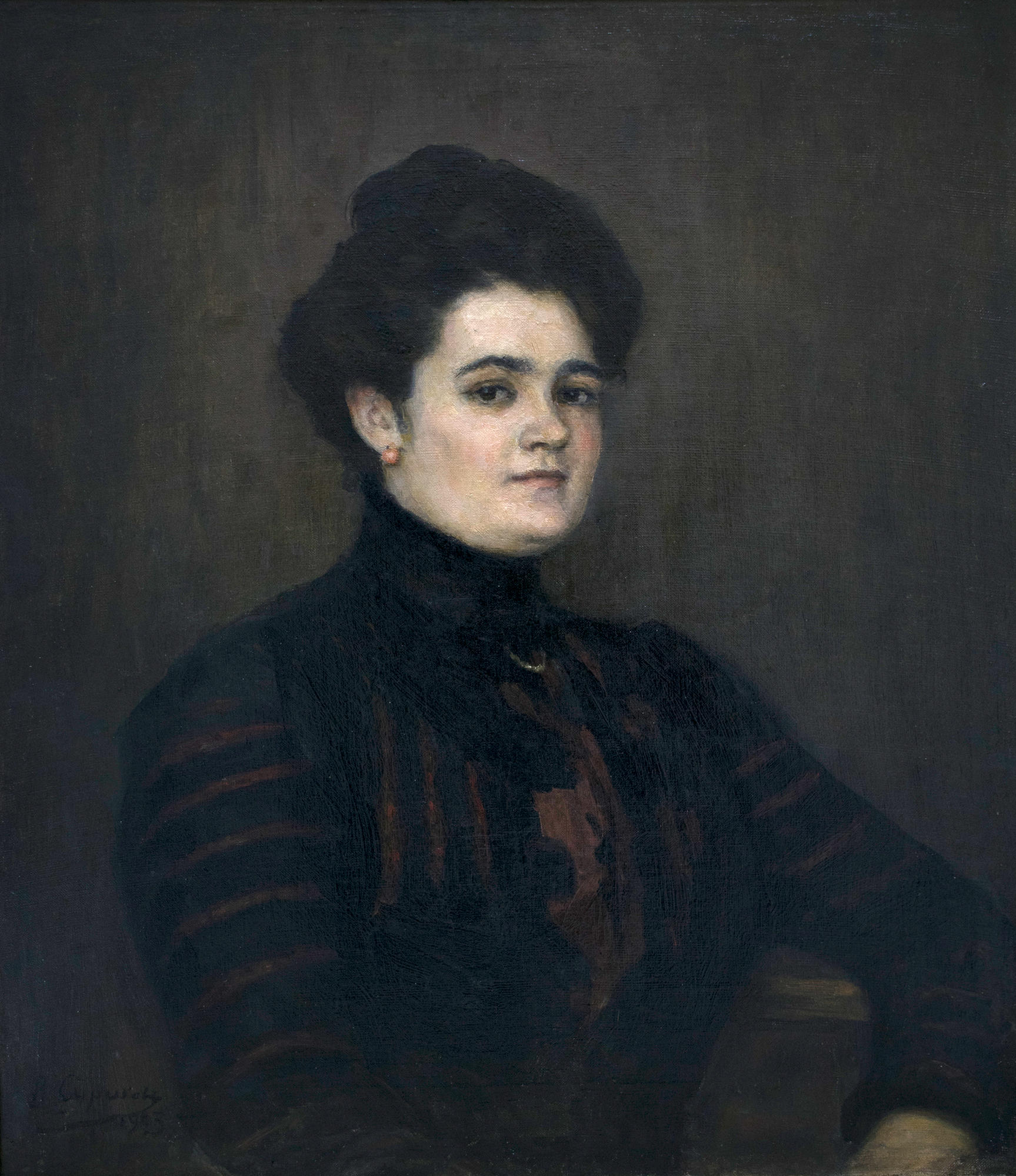 Портрет а.и. Емельяновой. 1909