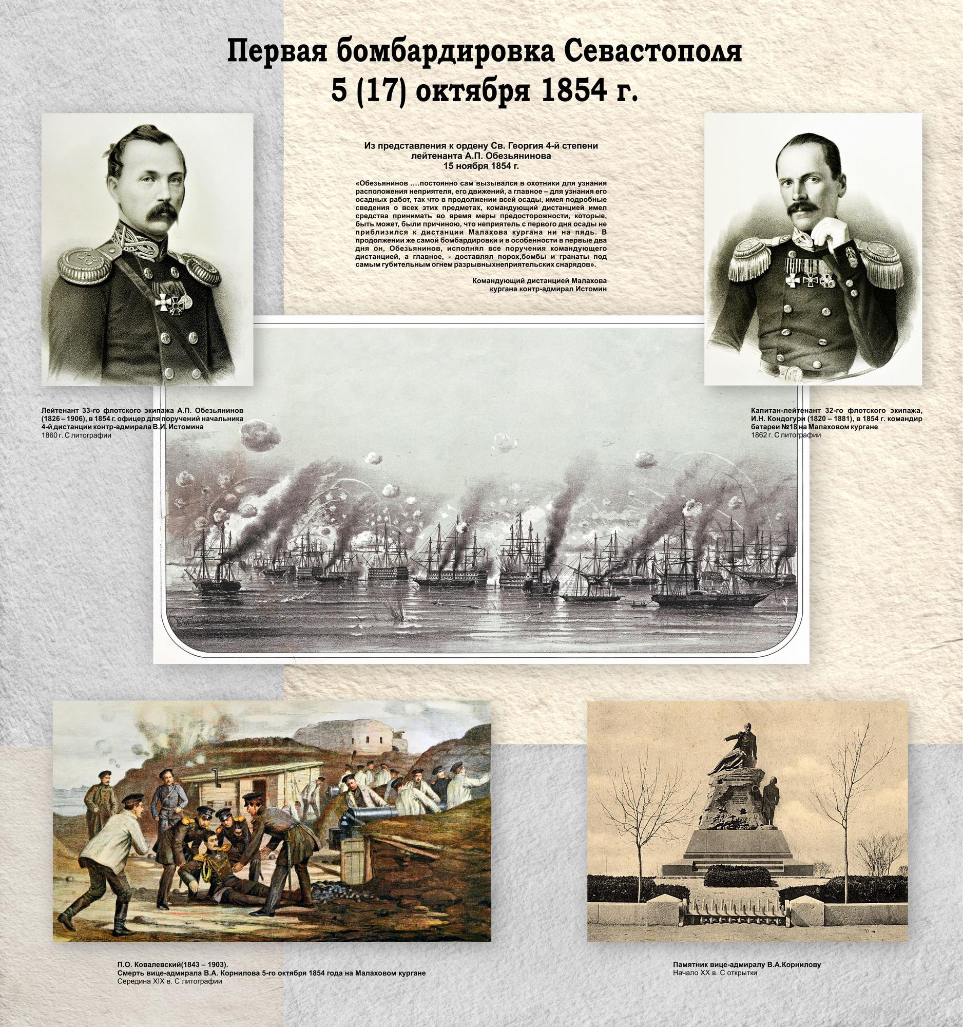 Оборона Севастополя 1854-1855 главнокомандующие