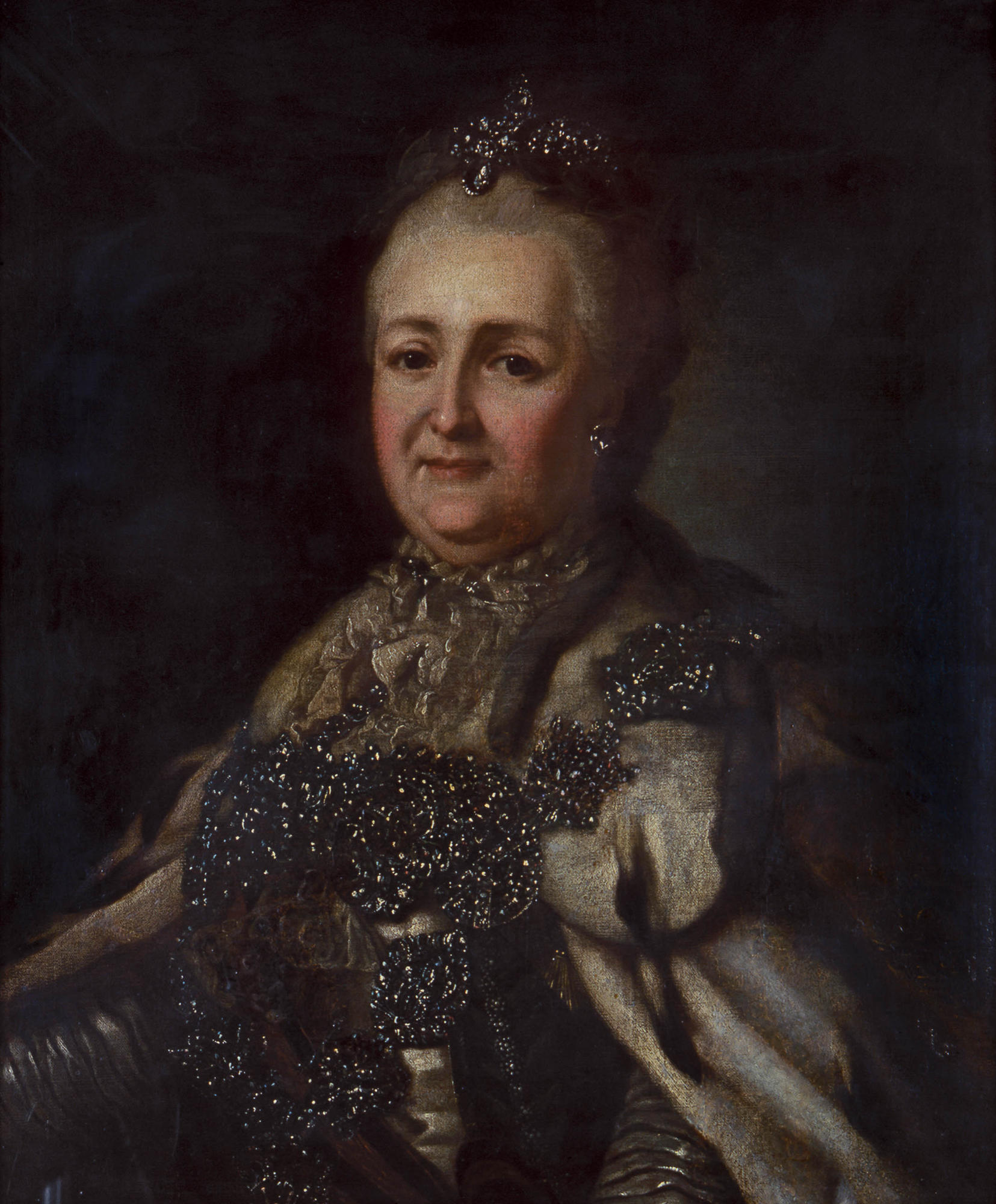 Рокотов портрет Екатерины 2 1763