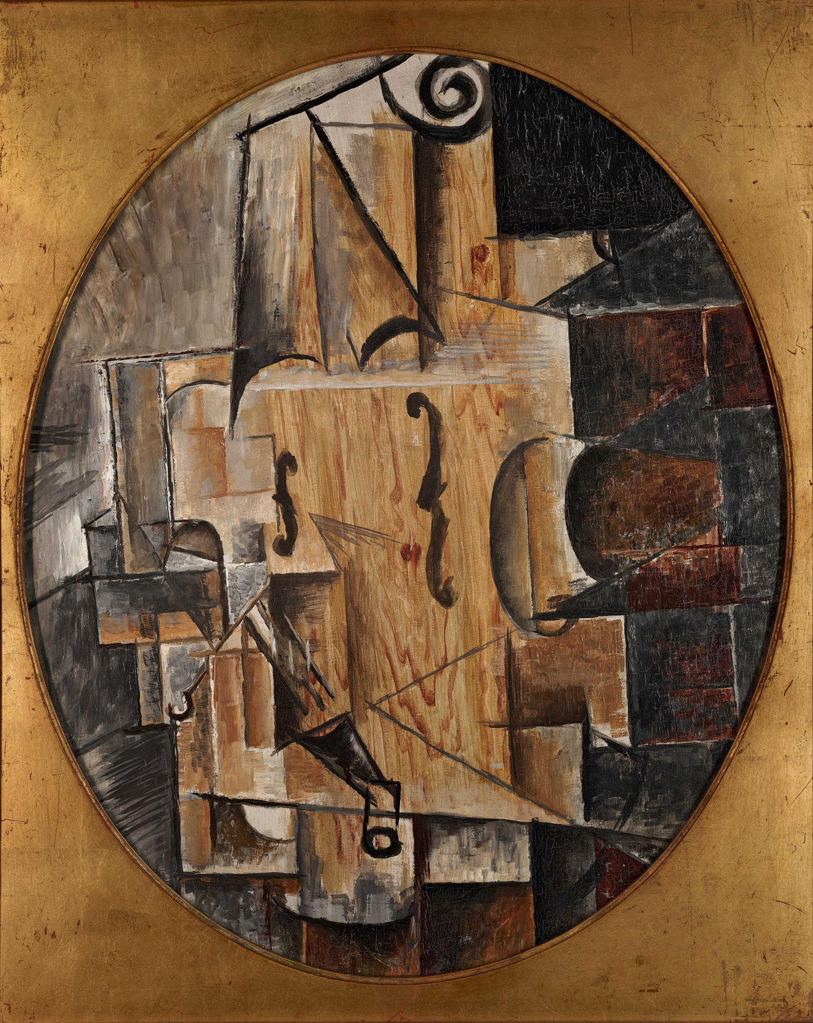 Пабло Пикассо скрипка 1912